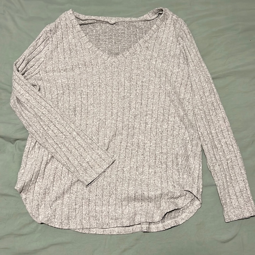 Grey Long Sleeve Shirt